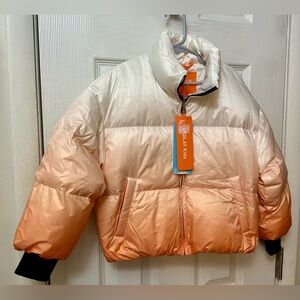 OROLAY Kid's Ombré 100% RDS Certified Down Puffer Jacket, 6-7 years